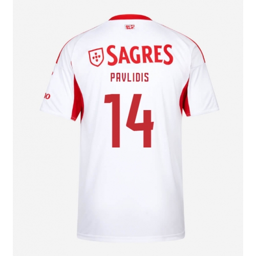 Billige Fotballdrakt Benfica Vangelis Pavlidis #14 Replika Tredjedrakt 2025-26 Kortermet Billige Fotballdrakt Benfica Vangelis Pavlidis #14 Replika Tredjedrakt 2025-26 Kortermet
